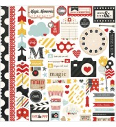 Simple Stories Say Cheese Fundamentals Stickers 12x12